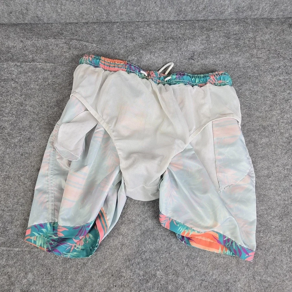 Boardies Apparel Shorts Mens‎ Large Multicolor Tropical Swim Trunks Quick Dry